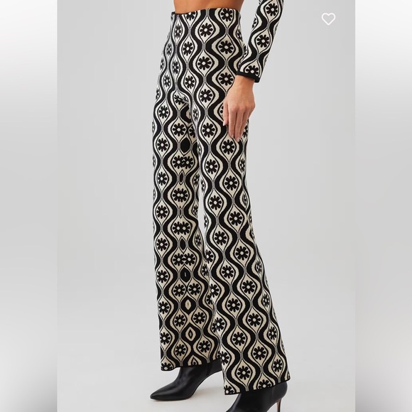 NWT Finder Keepers SET Quinn Knit Pants and long sleeve top in Black - SMALL - Picture 3 of 9